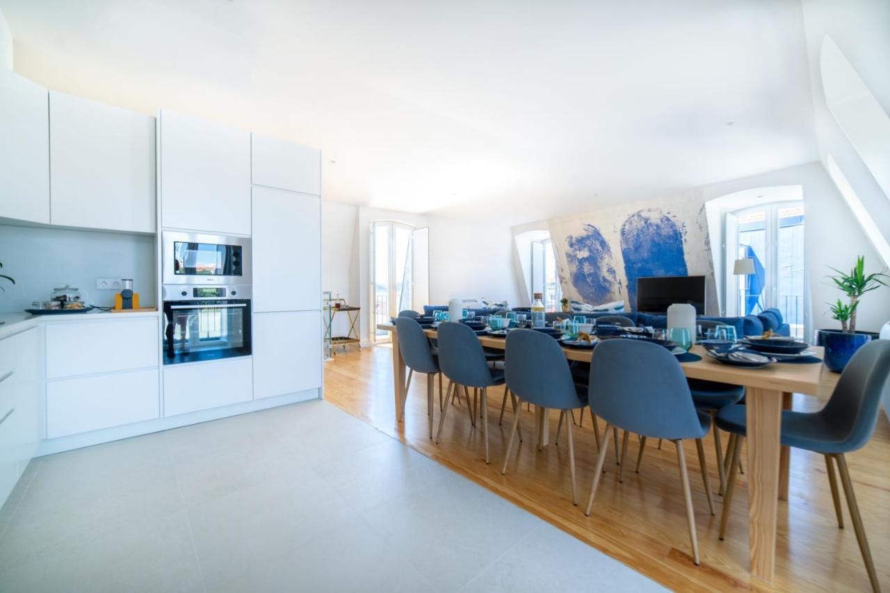 Blue By The River 4 - Unique Penthouse Duplex With A View Lisboa 外观 照片