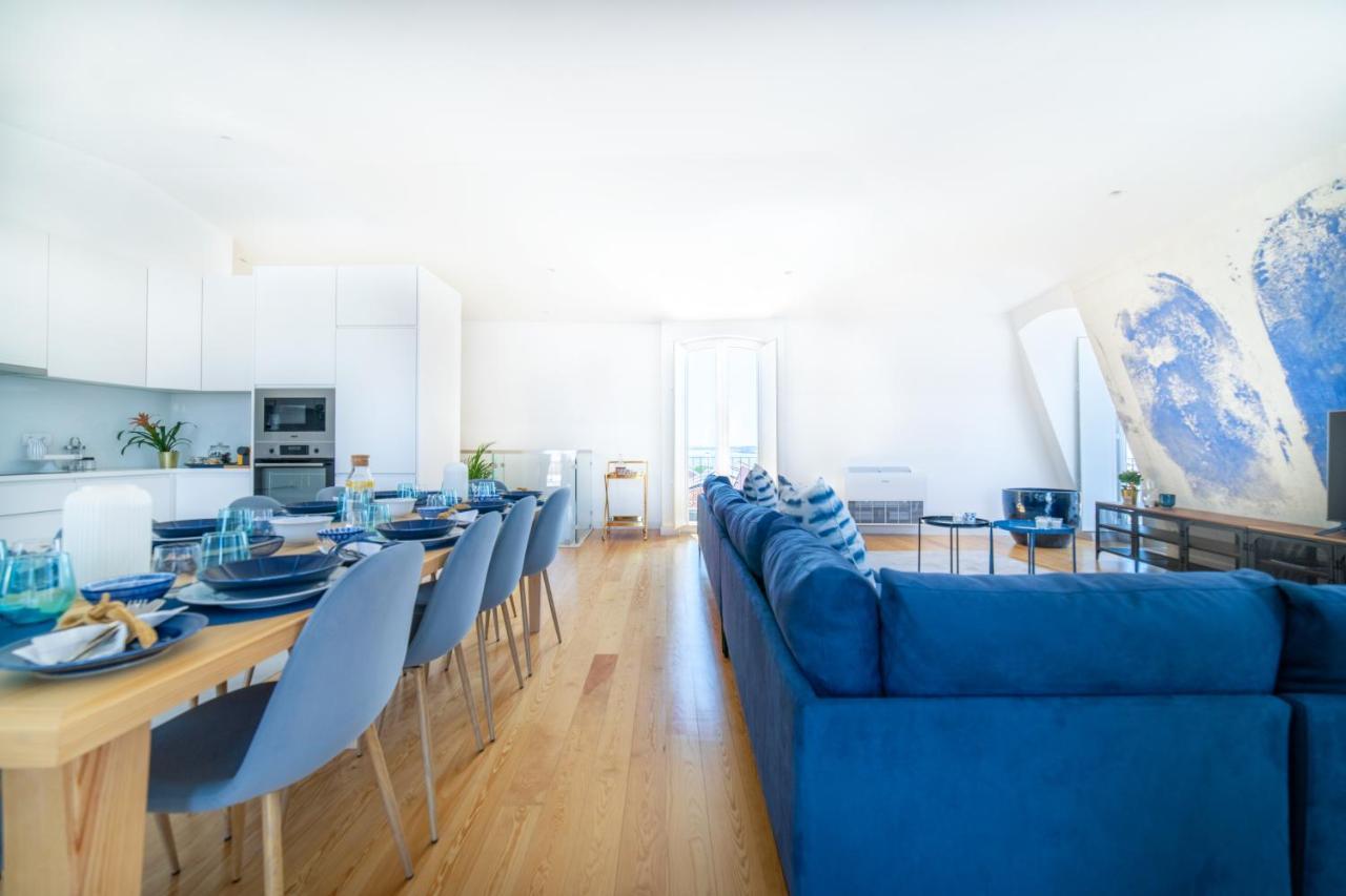 Blue By The River 4 - Unique Penthouse Duplex With A View Lisboa 外观 照片